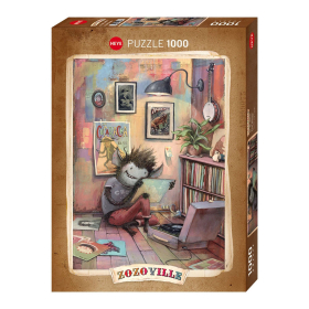 Heye Puzzle Vinyl Monster Standard 1000 Teile