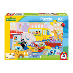 Puzzle Im Strassenverkehr, 100 Teile