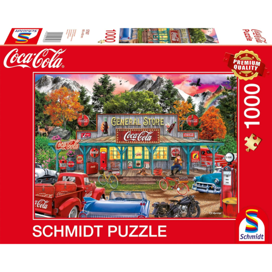 Puzzle Coca Cola - Store, 1000 Teile