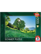 Puzzle Berg-Ahorn im Sonnenlicht St. Gallen, 1000 Teile