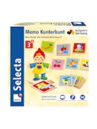 Selecta Memo Kunterbunt 36 Teile