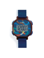 Djeco Digitale Armbanduhr Blue volute