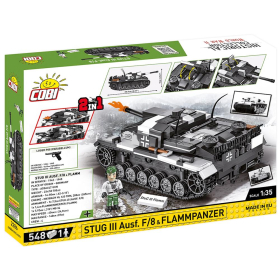 Cobi StuG III Ausf. F/8  / 548 pcs. & Flammpanzer...