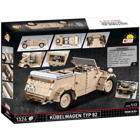 Cobi Kübelwagen Typ 82 / 1326 pcs. 1:12 Panzermuseum...