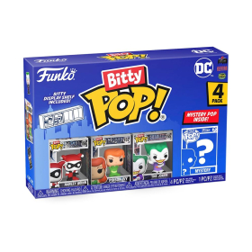 Funko Bitty POP DC 4er Pack, im Thekendisplay