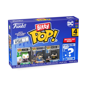 Funko Bitty POP DC 4er Pack, im Thekendisplay