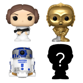 Funko Bitty POP Star Wars A New Hope 4er Pack, im Thekendisplay