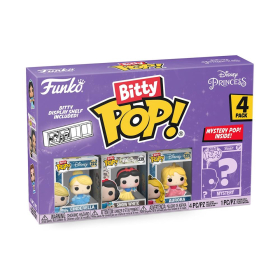 Funko Bitty POP Disney Princesses 4er Pack, im Thekendisplay