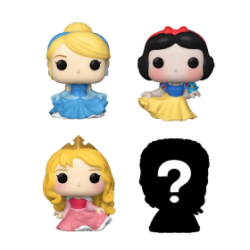 Funko Bitty POP Disney Princesses 4er Pack, im Thekendisplay