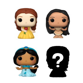 Funko Bitty POP Disney Princesses 4er Pack, im Thekendisplay