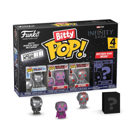 Funko Bitty POP TheAvengers Classics 4er Pack, im Thekendisplay