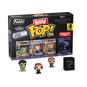 Funko Bitty POP TheAvengers Classics 4er Pack, im Thekendisplay