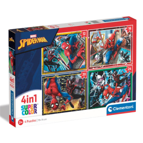 Clementoni Puzzle Spiderman 4in1