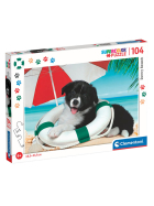 Puzzle Sunny Beach, 104 Teile