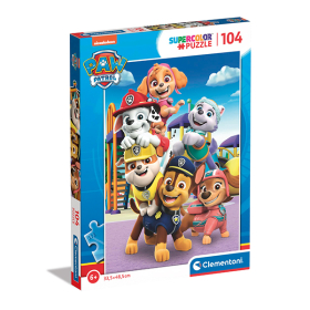 Puzzle Paw Patrol, 104 Teile