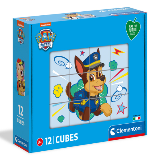 Clementoni Würfel Puzzle Paw Patrol 12 tlg.