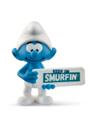 Schleich Schlumpf Smurfin Schild