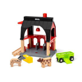 BRIO Animal Barn