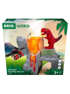 BRIO Dinosaur Erupting Volcano