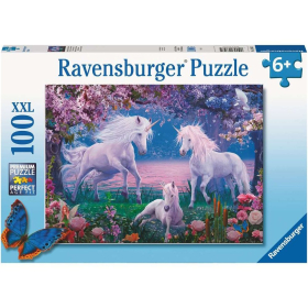 Puzzle Bezaubernde Einhörner, 100 Teile