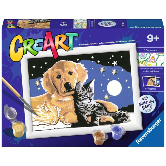 Ravensburger CreArt - Malen nach Zahlen - Stargazing Sweetness