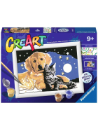 Ravensburger CreArt - Malen nach Zahlen - Stargazing Sweetness