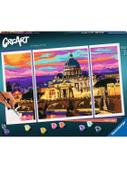 Ravensburger CreArt - Malen nach Zahlen - Sunset in Rome