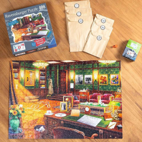 Puzzle Puzzle X Crime: Ein mörderischer Geburtstag, 408 Teile