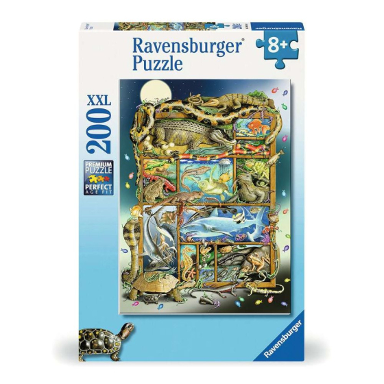 Ravensburger Reptilien im Regal