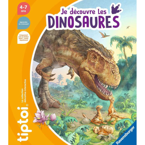 Ravensburger tiptoi® Je découvre les dinosaures