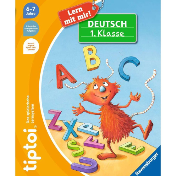 Ravensburger tiptoi® Lern mit mir! Deutsch 1. Klasse