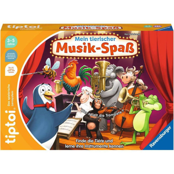 Ravensburger tiptoi® Mein tierischer Musik-Spass