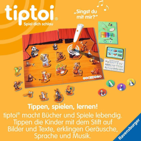 Ravensburger tiptoi® Mein tierischer Musik-Spass