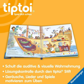 Ravensburger tiptoi® Meine Lern-Spiel-Welt: Konzentration und Wahrnehmung