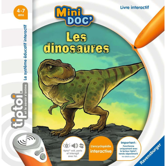 Ravensburger tiptoi® Mini Doc Les dinosaur