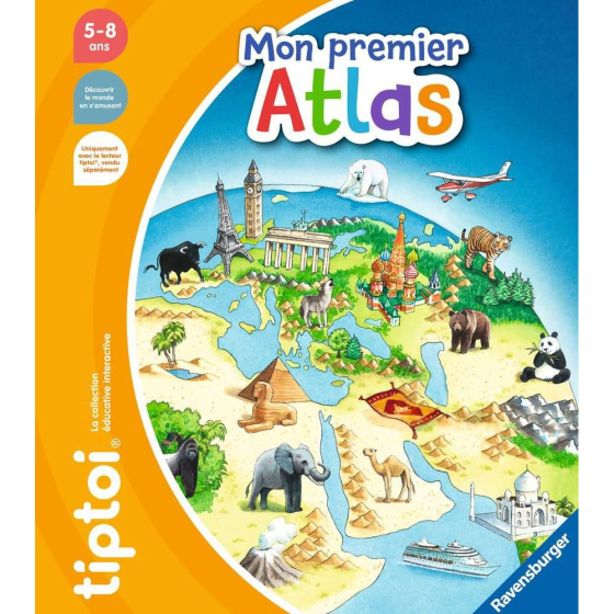 Ravensburger tiptoi® Mon premier Atlas