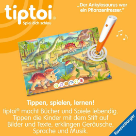 Ravensburger tiptoi® Puzzle für kleine Entdecker: Dinosaurier