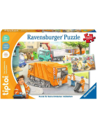 Ravensburger tiptoi® Puzzle für kleine Entdecker: Müllabfuhr