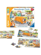 Ravensburger tiptoi® Puzzle für kleine Entdecker: Müllabfuhr