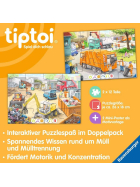 Ravensburger tiptoi® Puzzle für kleine Entdecker: Müllabfuhr