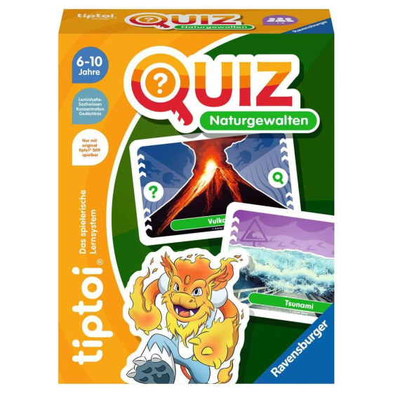 Ravensburger tiptoi® Quiz Naturgewalten