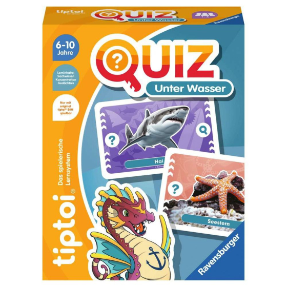 Ravensburger tiptoi® Quiz Unter Wasser