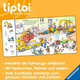 Ravensburger tiptoi® Suchen und Entdecken: Fahrzeuge