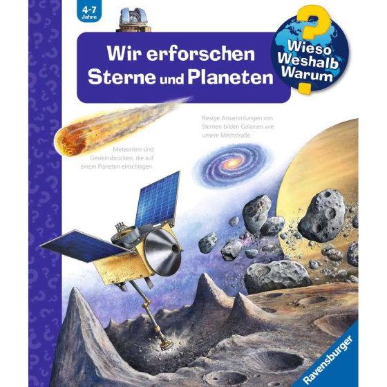 Ravensburger Wieso? Weshalb? Warum?, Band 59: Wir erforschen Sterne und Planeten