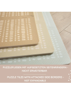 XL Puzzlematte, Hygge, Beige, 1.8 x 1.2 m