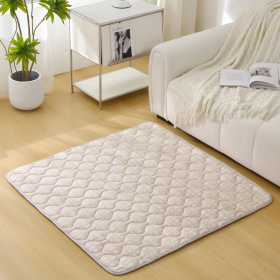 Hakuna Matte Krabbeldecke, Hygge, 1.27 x 1.27 m, Beige