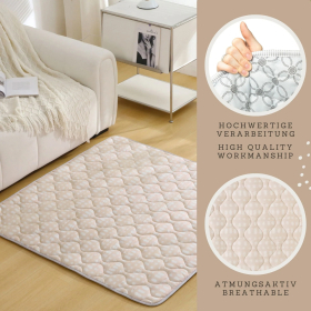 Hakuna Matte Krabbeldecke, Hygge, 1.27 x 1.27 m, Beige