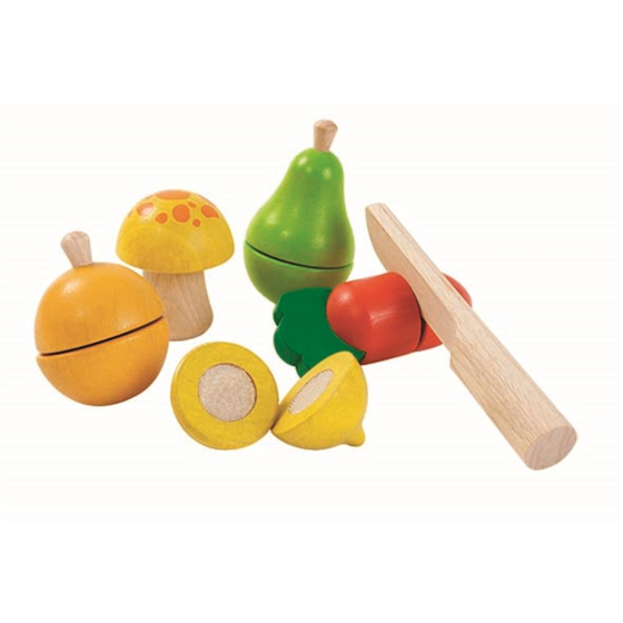 PlanToys Früchte & Gemüse Spielset