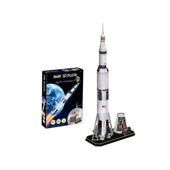 3D Puzzle Apollo 11 Saturn V