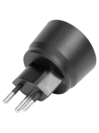 Steffen FIX Adapter Deutschland CEE7/7 - Schweiz T12, IP44